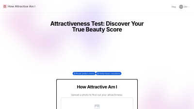 How Attractive Am I - AI tool for Analytics & Data