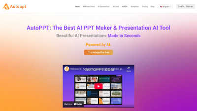 Autoppt - AI tool for AI Assistants