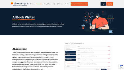 Manuscripts.ai - AI tool for Blogging & Publishing
