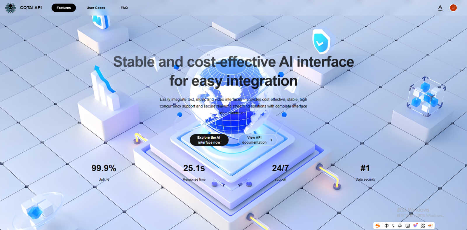 AI Video API application interface and features