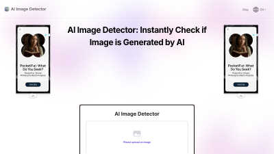 AI Image Detector - AI tool for Content Creation
