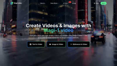 Magi-1 - AI tool for AI Assistants