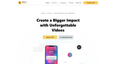 What a Story - AI tool for Video
