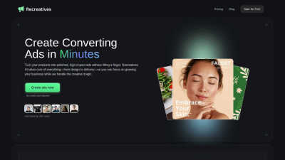 Recreatives - AI tool for Content Creation