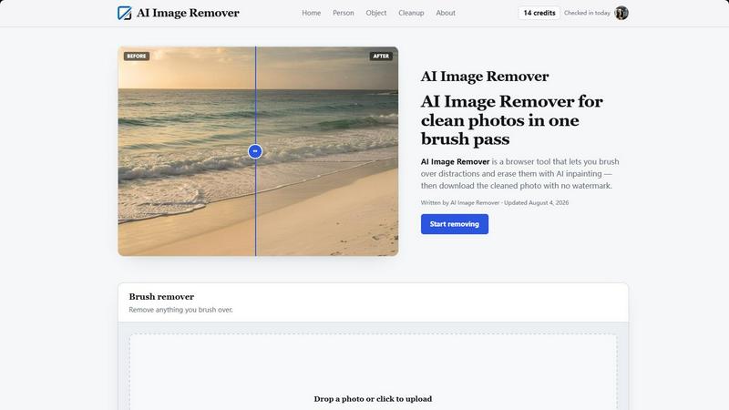 AI Image Remover screenshot