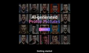 AI Profile Pictures Website