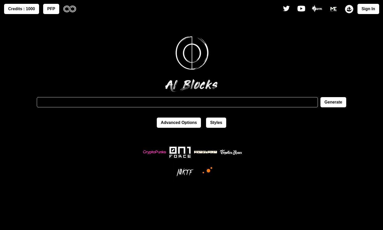 AiBlocks Website