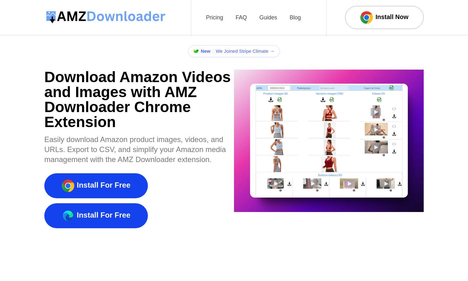 AMZ Downloader Website