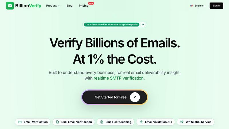BillionVerify screenshot