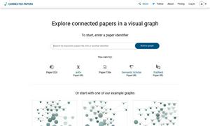 Connected Papers Website