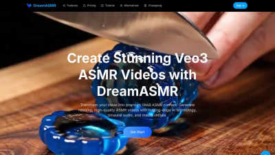 DreamASMR - AI tool for Audio & Music