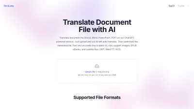 Doc2Lang - AI tool for AI Assistants
