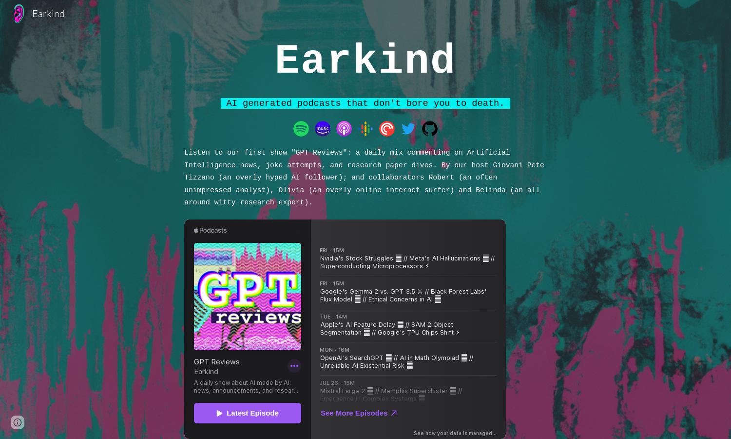 Earkind Website