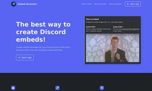 Embed Generator Website
