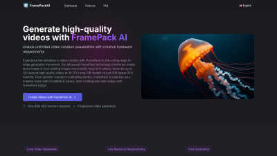 FramePack AI - AI tool for Content Creation