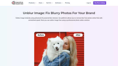 "Unblur image " - AI tool for Image & Photo