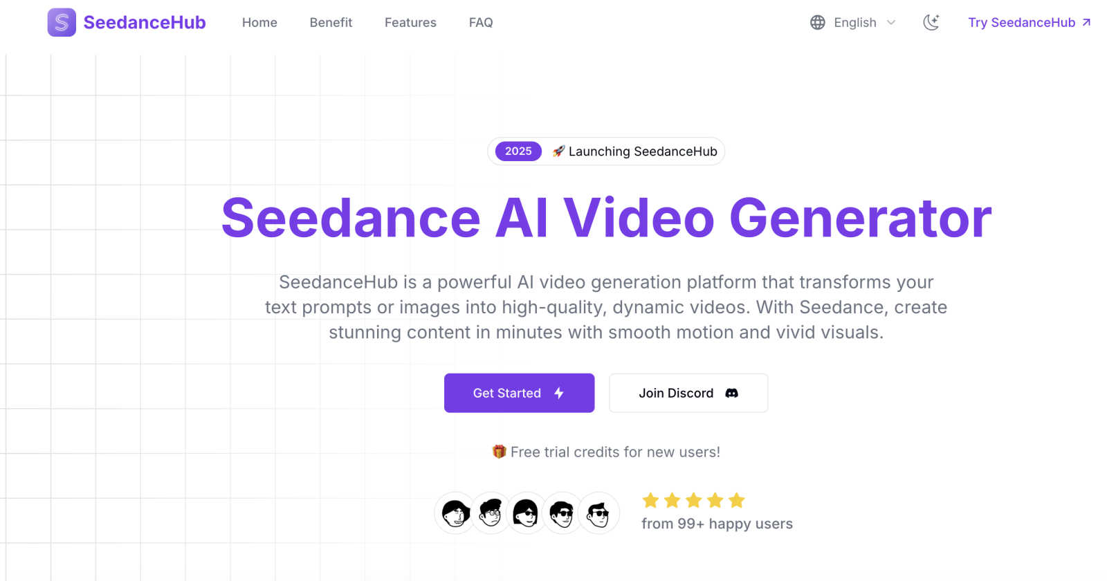 SeedanceHub application interface and features