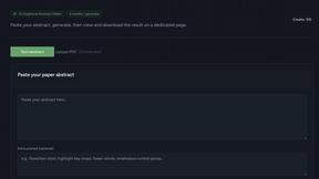 GAAbstract - AI tool for productivity