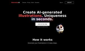 illostrationAI Website