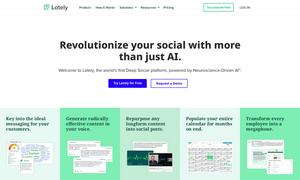 Lately AI Website