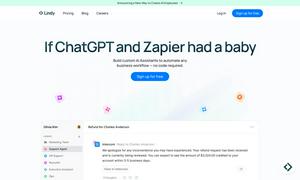 Lindy.ai Website
