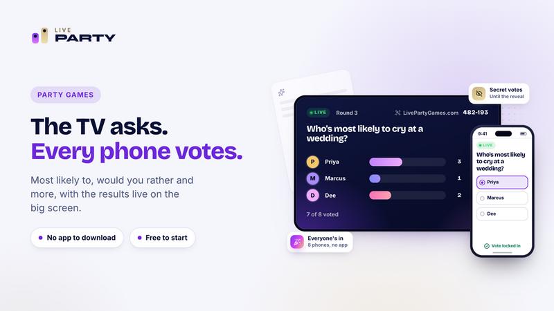 LivePartyGames screenshot