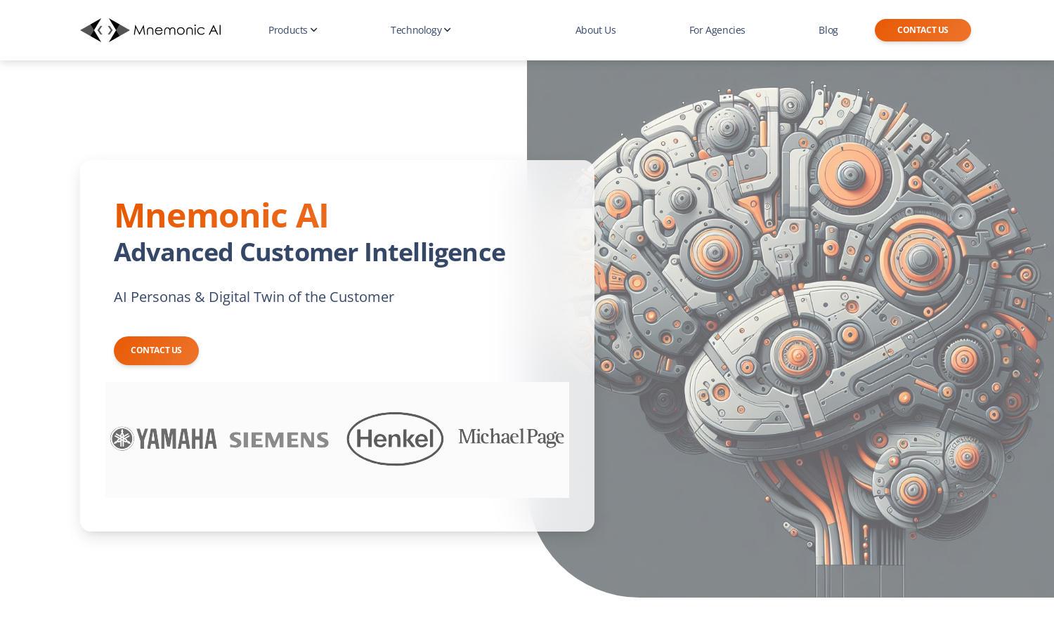 Mnemonic AI Website