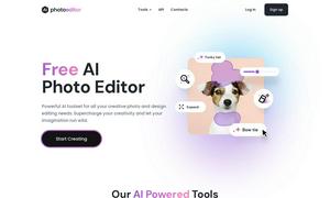 PhotoEditor.ai Website