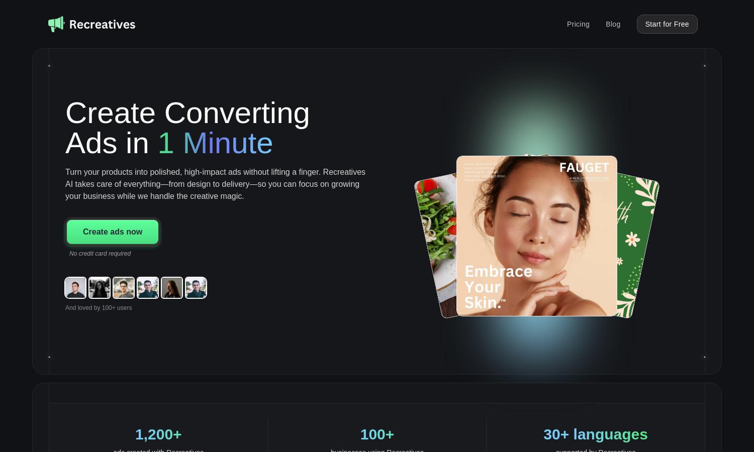 Recreatives Website
