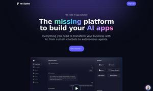 re:tune Website