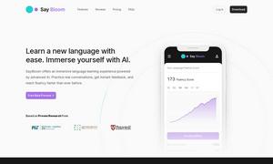 SayBloom Website