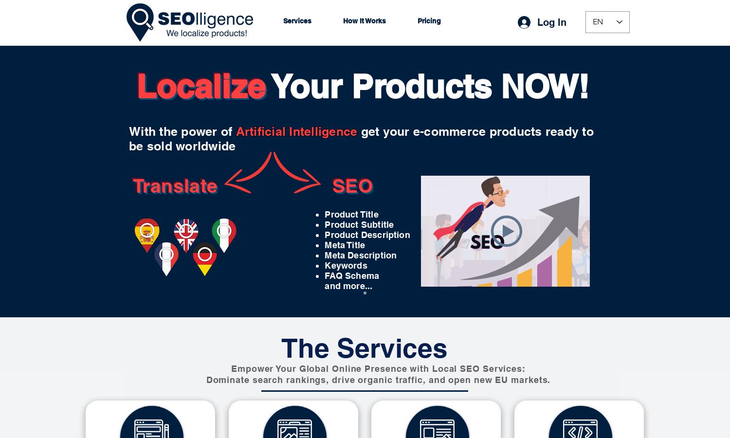 SEOlligence Website