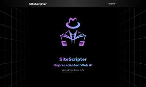Sitescripter AI Website