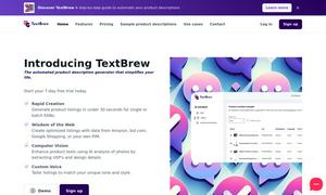 TextBrew Website