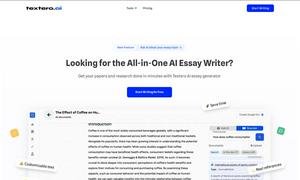 Textero Website