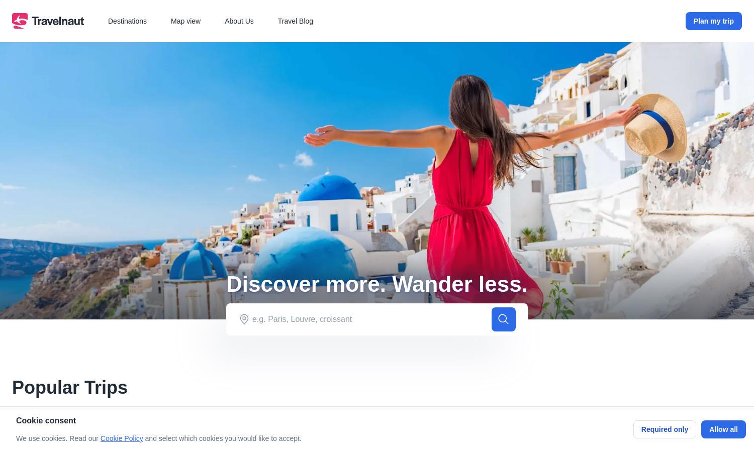 Travelnaut Website