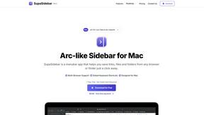 SupaSidebar - AI tool for productivity